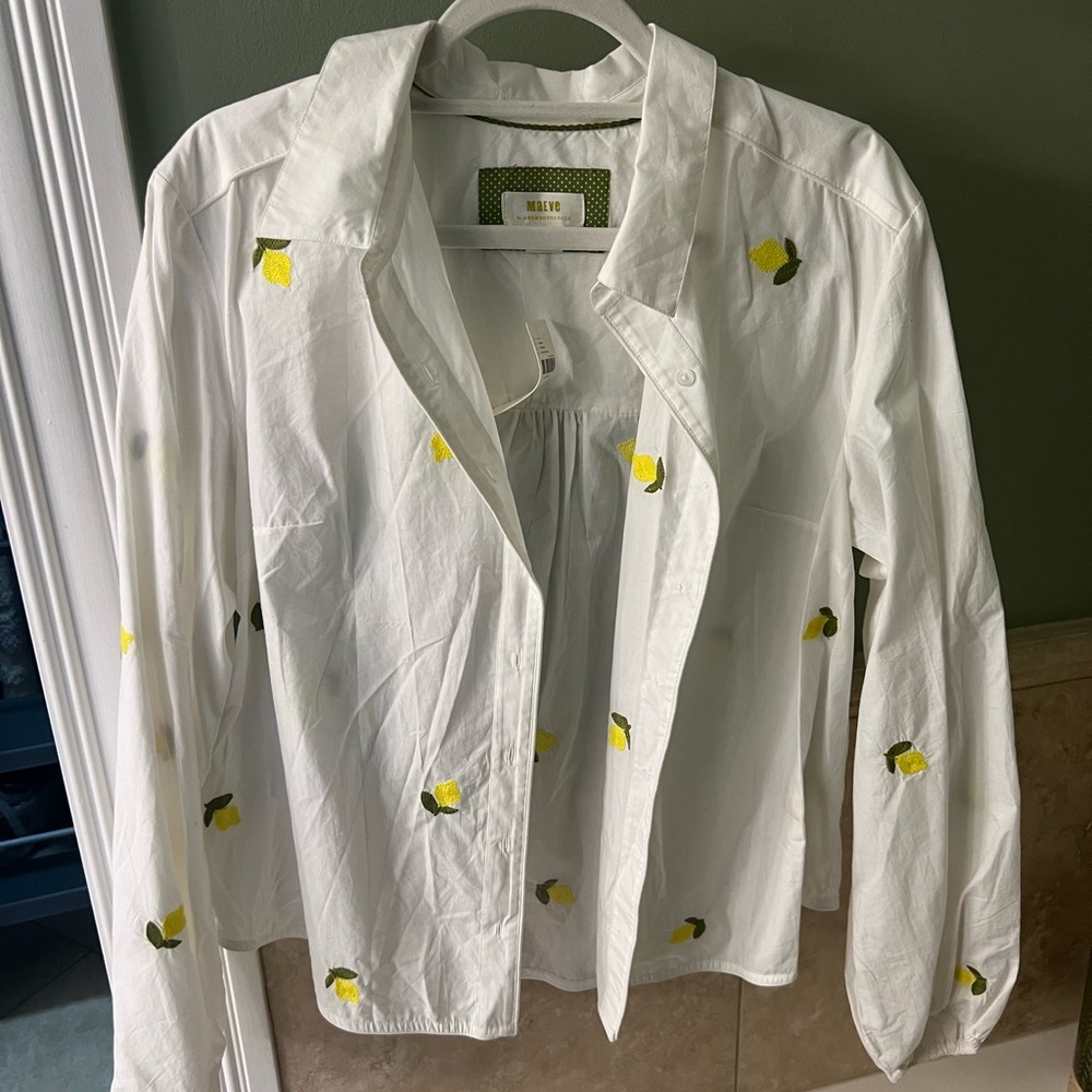 Brand new lemon blouse!